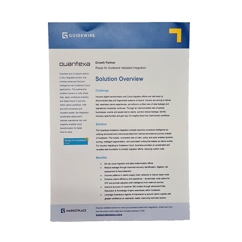 A4 Flyer - Growth Partner / Solution Overview